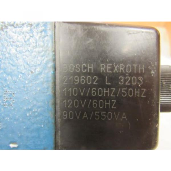 REXROTH Germany china HYDRAULIC VALVE 4WE10D40/OFCW11ON9DA 4WE10D40OFCW11ON9DA 110/120V #4 image