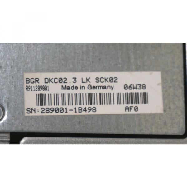 NEW Japan USA REXROTH INDRAMAT DKC02.3-040-7-FW SERVO DRIVE W/ BGR-DKC02.3-LK-SCK02 #6 image