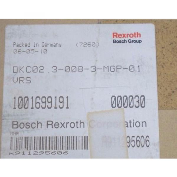 NEW Canada Greece REXROTH DKC02.3-008-3-MGP-01VRS SERVO DRIVE DKC0230083MGP01VRS #2 image