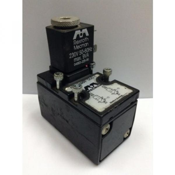 Mecman Greece Australia Rexroth Solenoid Valve, 5633010000 4V3 BASIC MOD. EL-VALVE 563 MOD 2 #3 image