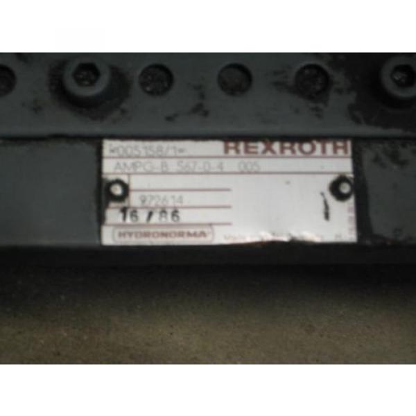 KATT Mexico Greece MOTOR/REXROTH ASSEMBLY , TYPE N112M , (A1) #4 image