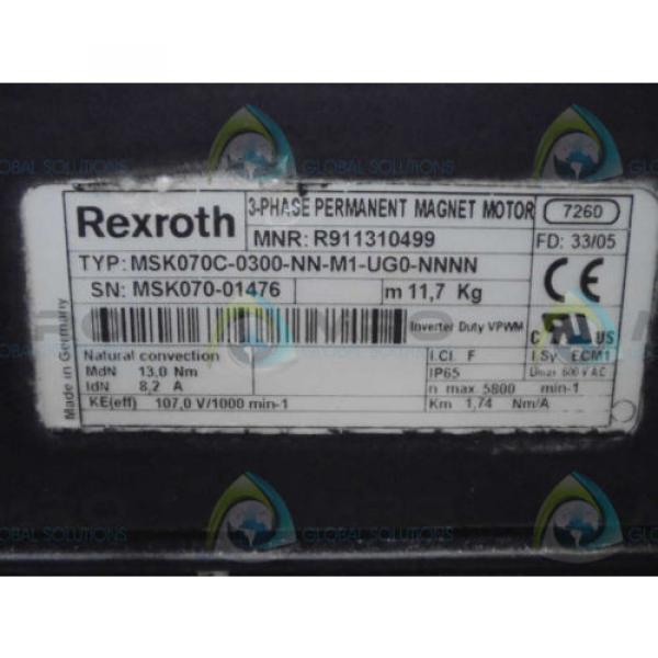 REXROTH Russia France MSK070C-0300-NN-M1-UG0-NNNN *NEW IN BOX* #2 image