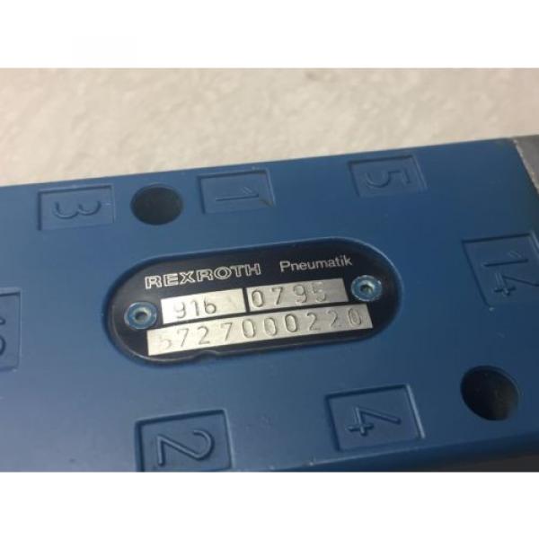 Rexroth Japan Greece 916  0795/5727000220 Valve #62448 #2 image