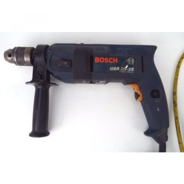 Bosch Hammer Drill GSB 20-2E 13mm 110v 610w - 2 Gear - Adjustable Trigger Speed #2 image