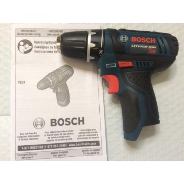 *@@@@@@@@NEW* Bosch PS31 12V 2 Speed Max 3/8&#034; Drill Driver Cordless Li-Ion @@@@@ #1 image