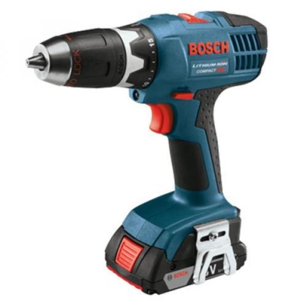 BOSCH DDB180-02 18-Volt Lithium-Ion 3/8-Inch 18V Cordless Drill/Driver Kit #2 image