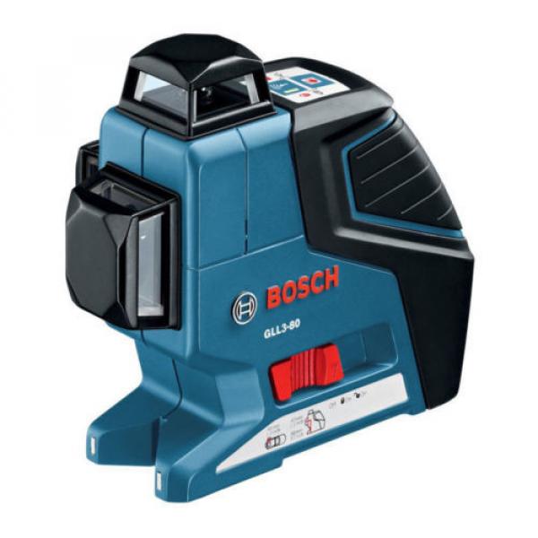 Bosch GLL3-80P 360° 3-Plane Leveling Alignment Line Laser Level Combo L-Boxx2 #2 image