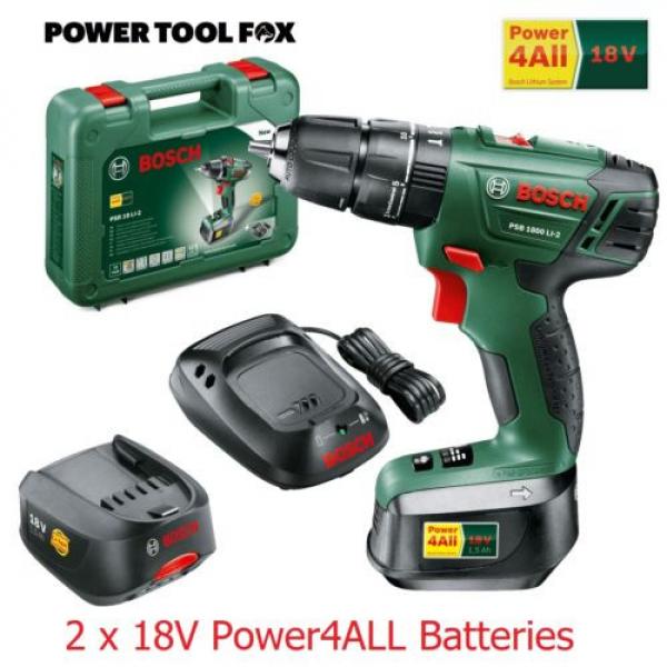 new - Bosch PSB 1800 Li-2 CORDLESS COMBI-DRILL 06039A3371 3165140761710 #1 image