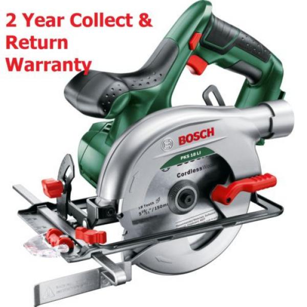 Bosch Green PKS 18 Li (BARE TOOL) CordlessCircularSaw 06033B1300 3165140743266 &#039; #1 image