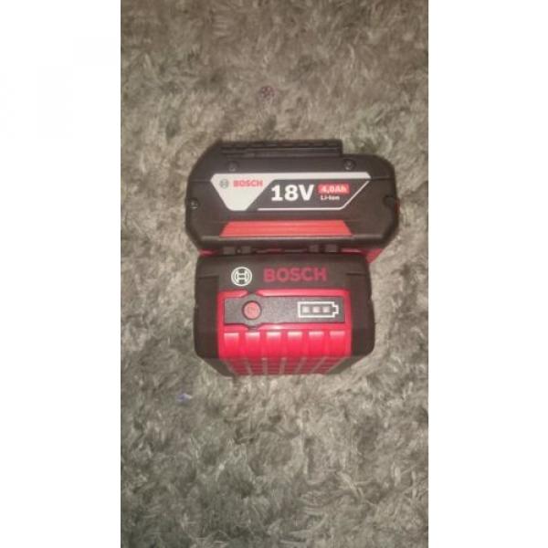 Bosch 18v 4.0 batteries x 2 #3 image