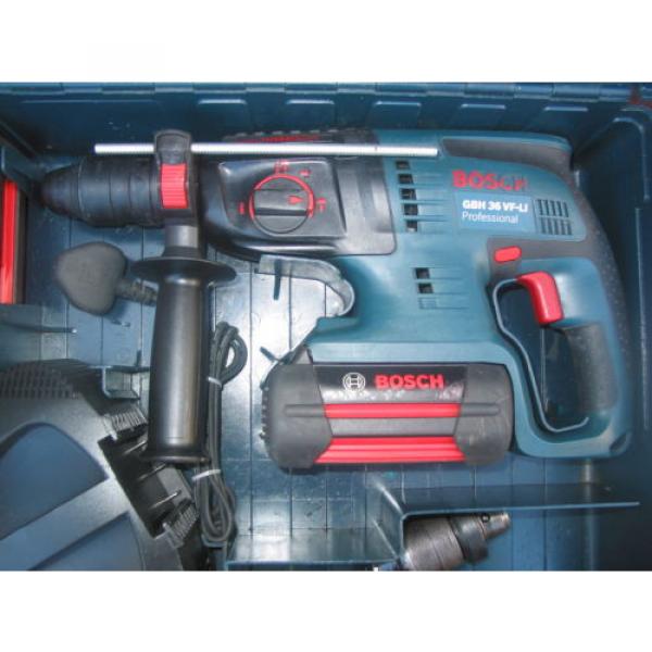 BOSCHHAMMER DRILL GBH 36VF-LI PROFESSIONAL CORDLESS SDS #3 image