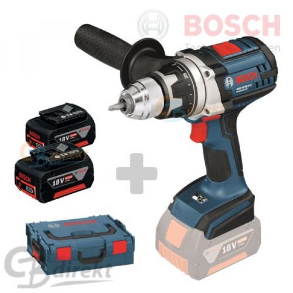 BOSCH BATERÍA ATORNILLADOR GSR 18 VE-2 LI + 2 BATERÍAS 4,0 AH + L-BOXX #2 image