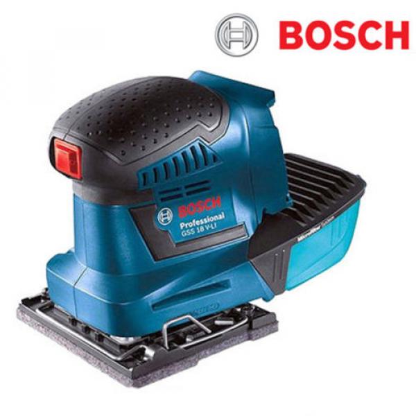 [Bosch] GSS 18V-LI Professional Rechargeable Orbital Sander Body Only 220-240V #1 image