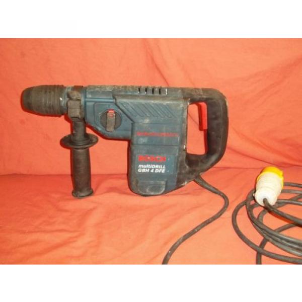 BOSCH GBH 4DFE ROTARY SDS PLUS HAMMER DRILL MULTIDRILL 110v 4KG 3 MODE #1 image