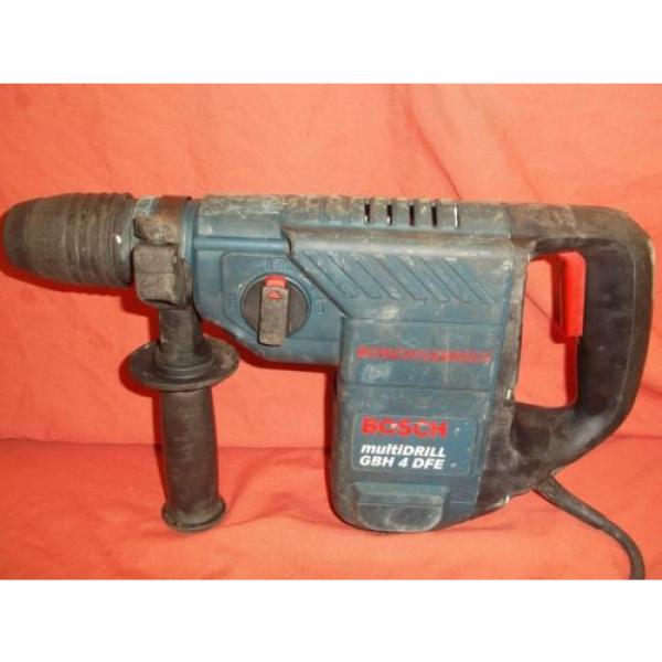 BOSCH GBH 4DFE ROTARY SDS PLUS HAMMER DRILL MULTIDRILL 110v 4KG 3 MODE #2 image