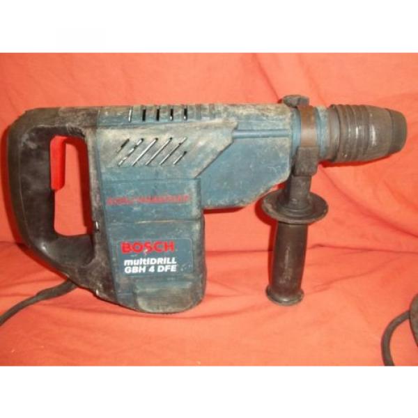 BOSCH GBH 4DFE ROTARY SDS PLUS HAMMER DRILL MULTIDRILL 110v 4KG 3 MODE #3 image