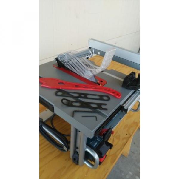 Bosch GTS1031 Table Saw, with accessories and extra blade #2 image