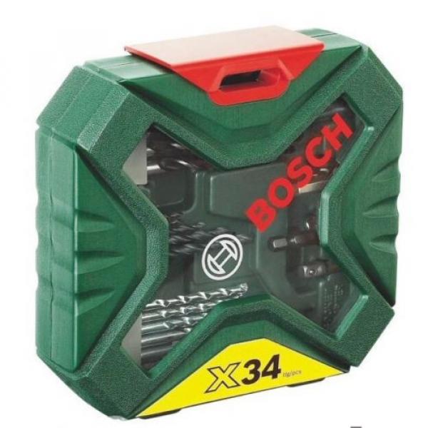 Bosch PSB680 Hammer Drill + Bosch Xline 34 Piece Drill Bit BUNDLE BNIBs Sealed #4 image