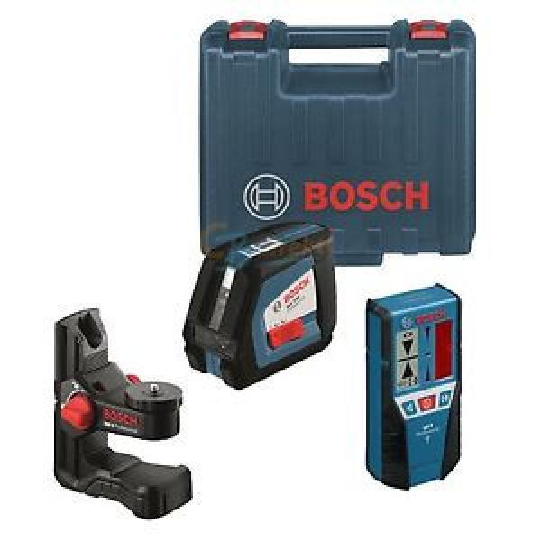 BOSCH LASER LÍNEA CRUZ 2-50 + RECEPTOR LR 2 + SOPORTE BM 1 + MALETA #1 image