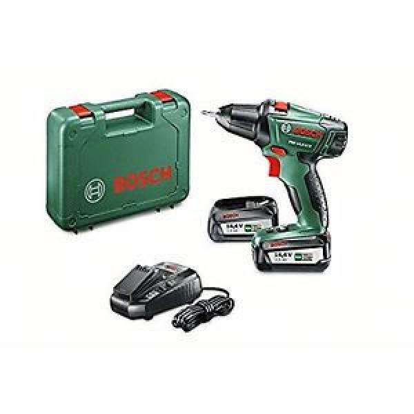 Bosch PSR 14.4 LI-2 Trapano Avvitatore, 2 Batterie al Litio #1 image