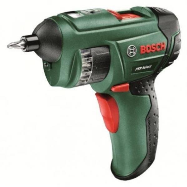 Bosch PSR Select Cordless Lithium-Ion Screwdriver With 3.6 V Battery, 1.5 Ah #1 image