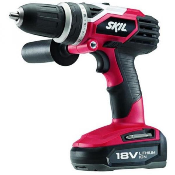 Skil 2898LI-20 Lithium Ion 18 Volt 4 Piece Cordless Power Tools Combo Kit Set #4 image