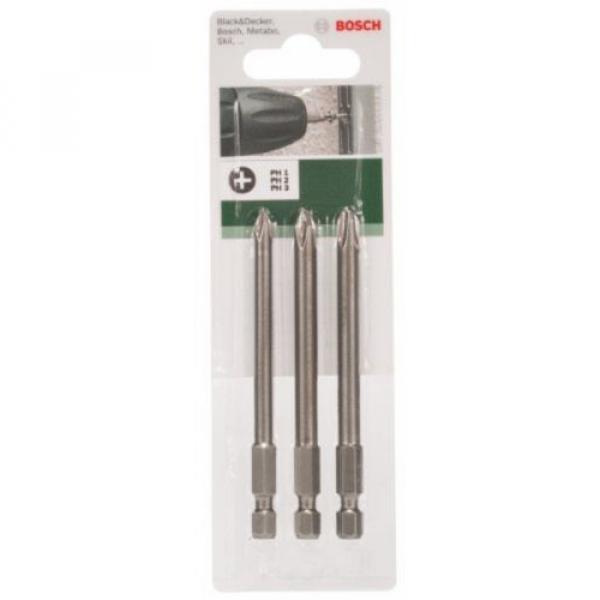 Bosch 2609255966 89mm Screwdriver Bit Set With Standard Quality (3 Pieces) #2 image