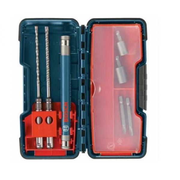 Bosch SDS-Plus Drill Bit Set Masonry Fastening Percussion Hex Socket Power Tool #1 image