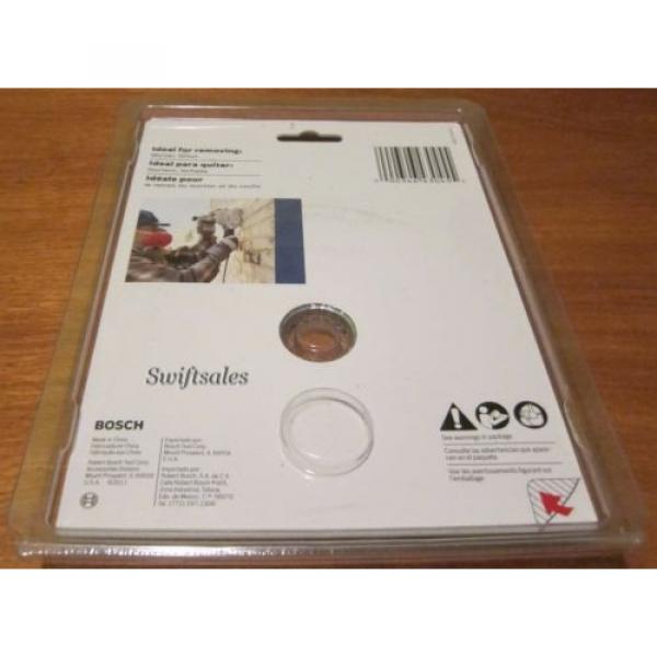 Bosch DD510H 5&#034; Premium Sandwich Tuckpointing Diamond Grinder Blade - New Sealed #5 image