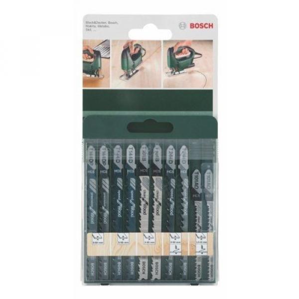 Bosch 2609256744 Jigsaw Blade Set (10 Pieces) #2 image