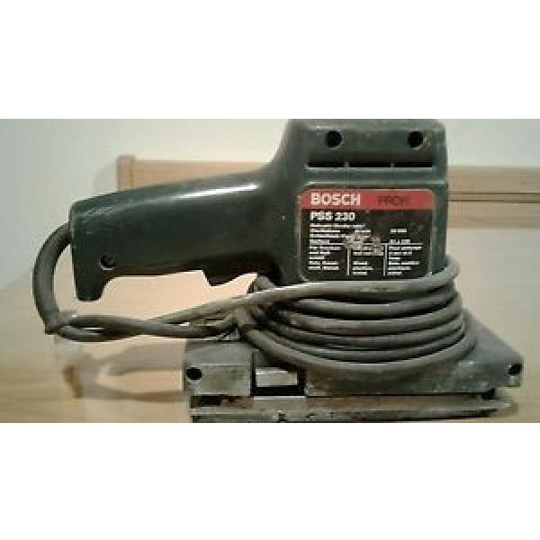 BOSCH PSS 230 Levigatrice Orbitale 150 W. #1 image