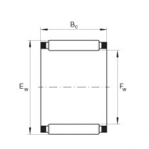 Rodamiento K15X19X13 INA #1 image