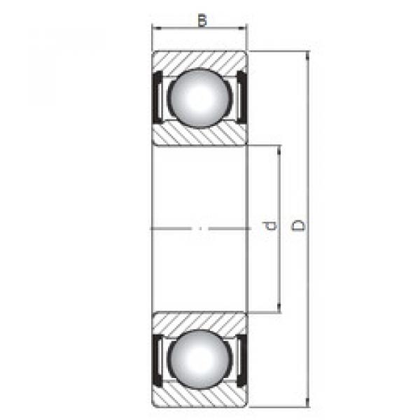 Rodamiento 61901 ZZ ISO #1 image