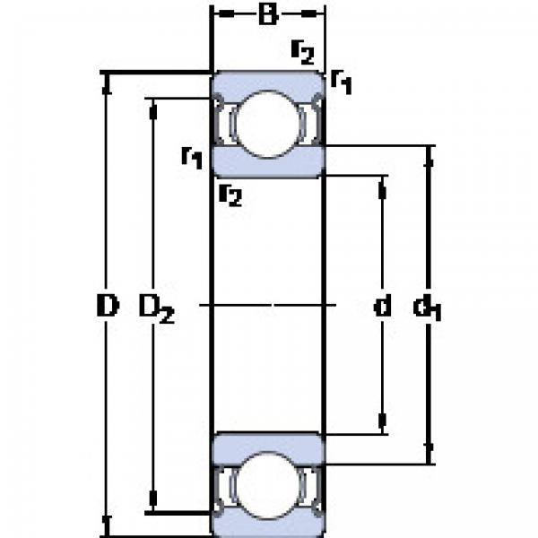 Rodamiento 635-2RS1 SKF #1 image