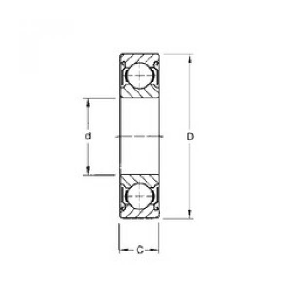 Rodamiento W6304-ZZ CYSD #1 image