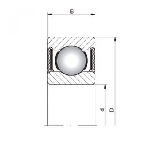 Rodamiento 619/8-2RS CX #1 image