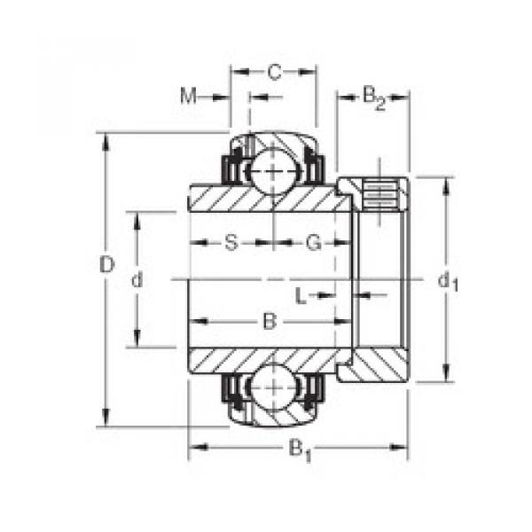 Rodamiento GN106KLLB Timken #1 image