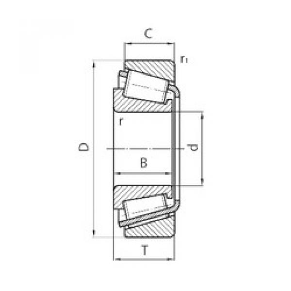 Rodamiento TR408021 KBC #1 image