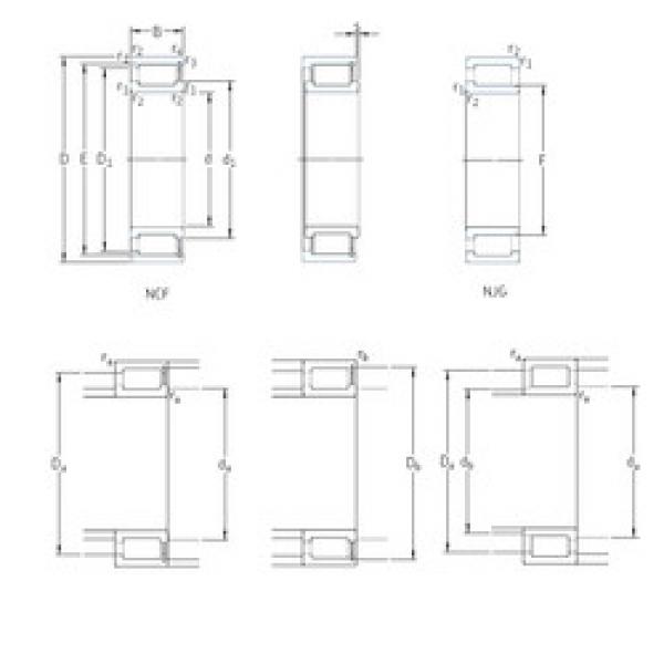 Rodamiento NCF2892V/HB1 SKF #1 image