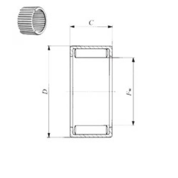 Rodamiento YB 2816 IKO #1 image