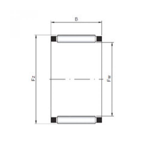 Rodamiento K15x19x13 CX #1 image