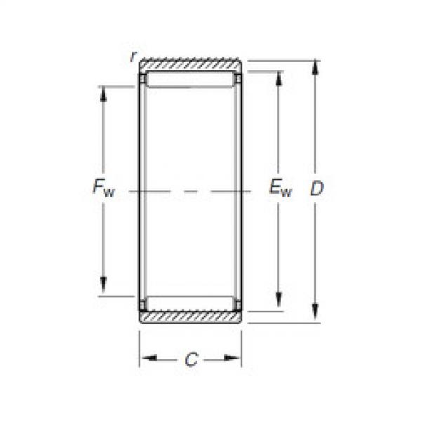 Rodamiento RNAO40X50X34 Timken #1 image