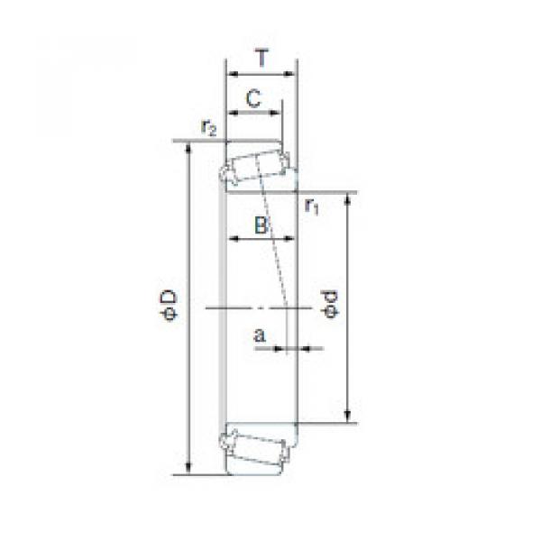 Rodamiento 850/832 NACHI #1 image