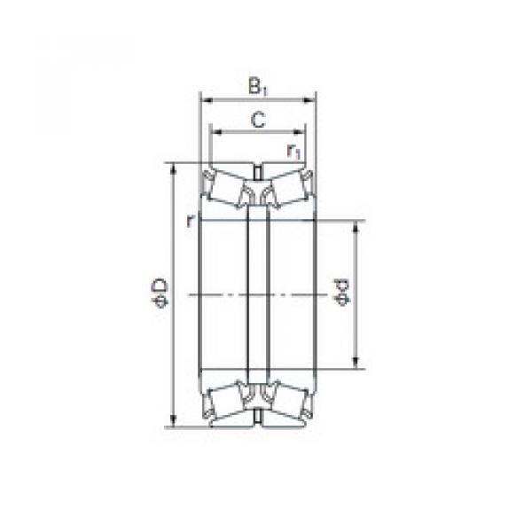 Rodamiento 85KBE02 NACHI #1 image