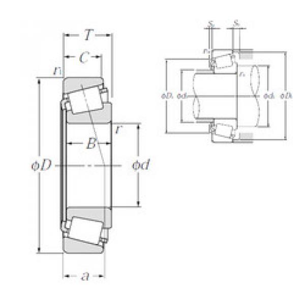 Rodamiento 32964E1 NTN #1 image