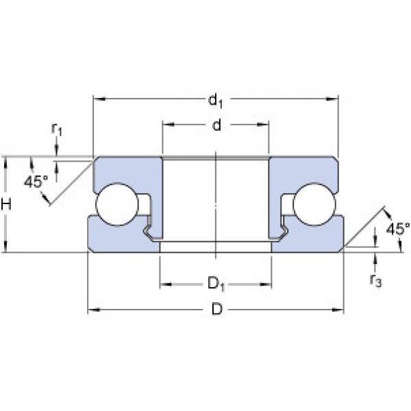 Rodamiento 51205 V/HR22Q2 SKF #1 image