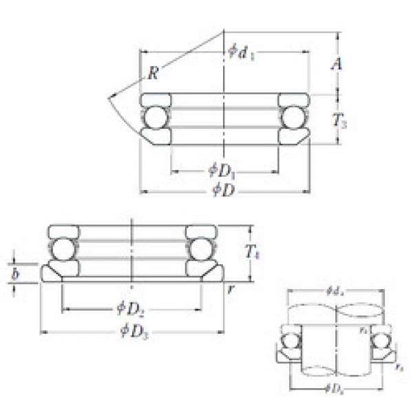 Rodamiento 53256XU NSK #1 image