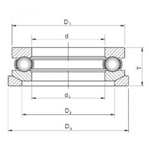 Rodamiento 53317U+U317 CX #1 image