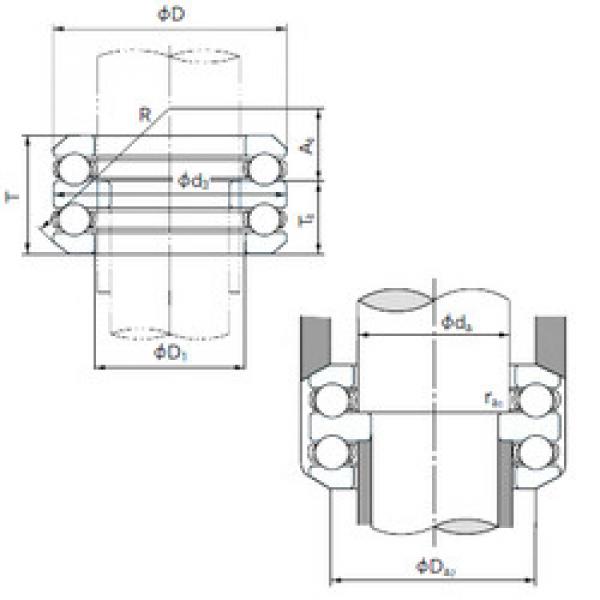 Rodamiento 54318 NACHI #1 image