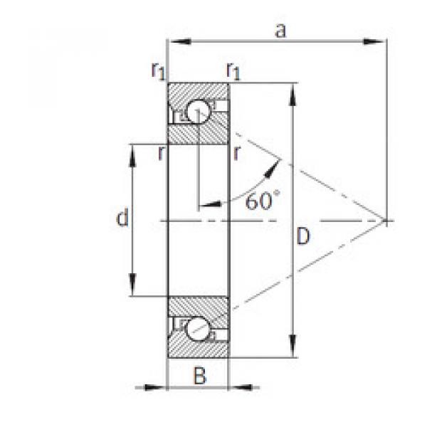 Rodamiento BSB100150-T FAG #1 image